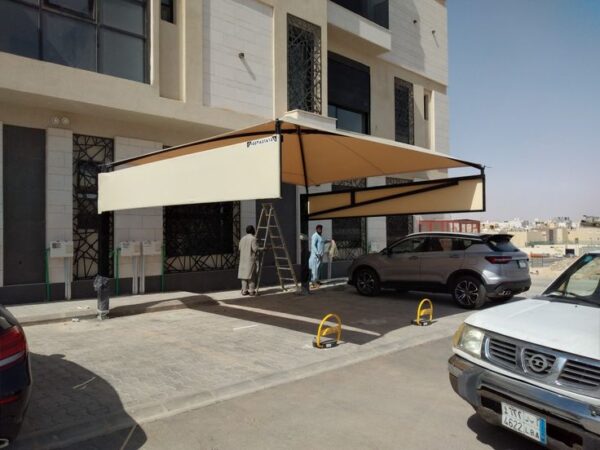 ⁦مظلات ثابتة اكس لمواقف السيارات⁩ - الصورة ⁦3⁩