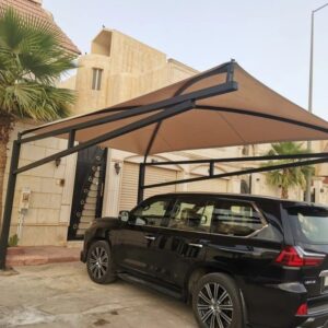 مظلات ثابتة اكس لمواقف السيارات
